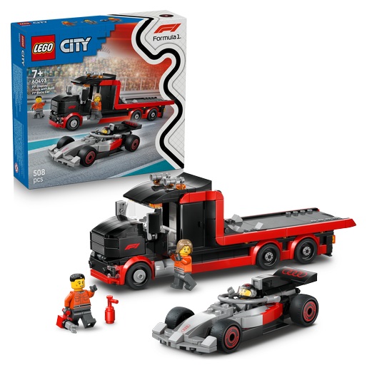 LEGO City 60493 F1 Display Truck with Audi F1 Race Car