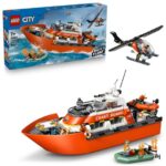LEGO City 60504 Coast Guard Rescue Boat and Helicopter
