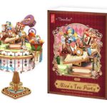 DIY Tonecheer Alice Tea Party Music Box