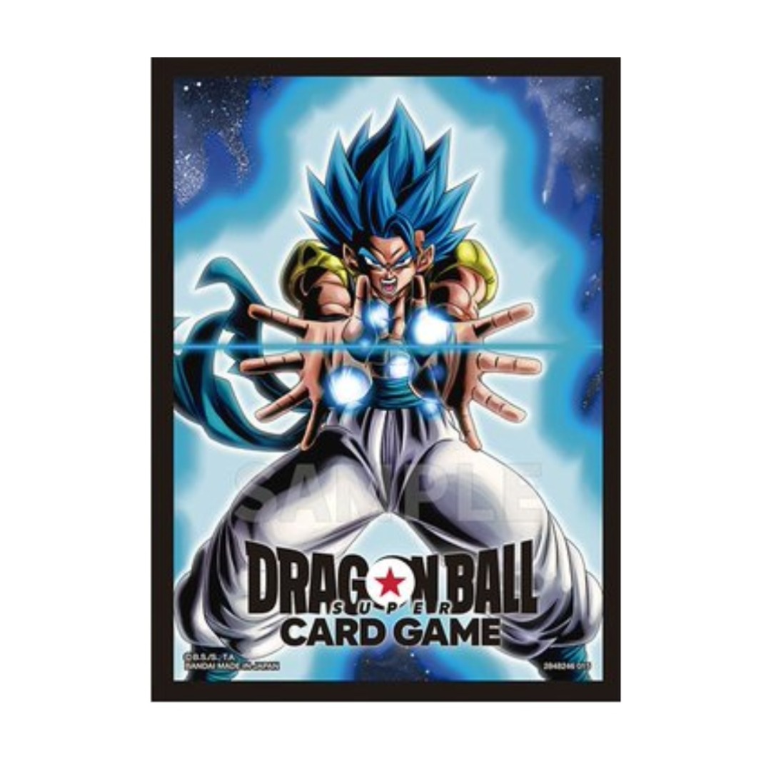 pos-810199500201-ec3eaa53177101e81382d233b2ff9680.jpg Dragon Ball Super Card Game: Fusion World Card Gogeta BR Sleeves Vol. 4 - Image 1
