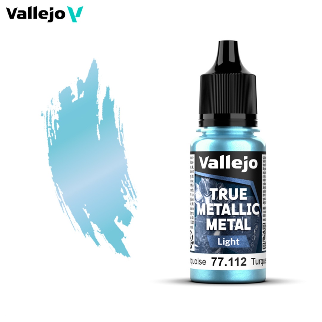 pos-8429551771122-61a7e9e5ca900457da4af7a46e6a7037.jpg Vallejo TMM Light Hydra Turquoise 77.112 - 18ml - Image 1