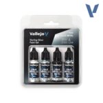 Vallejo TMM Sterling Silver 4 Paint Set