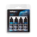 Vallejo TMM Sapphire Blue 4 Paint Set