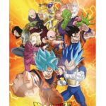 Dragon Ball Survival Heroes Poster 3D - 58x38cm