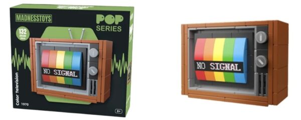 Madness Toys POP Series 1970 Color Television