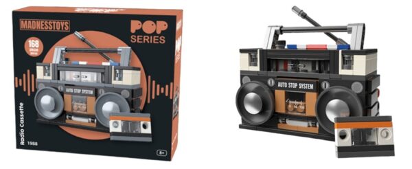 Madness Toys POP Series 1988 Boombox Radio