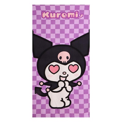 Kuromi Beach Towel 70x140cm