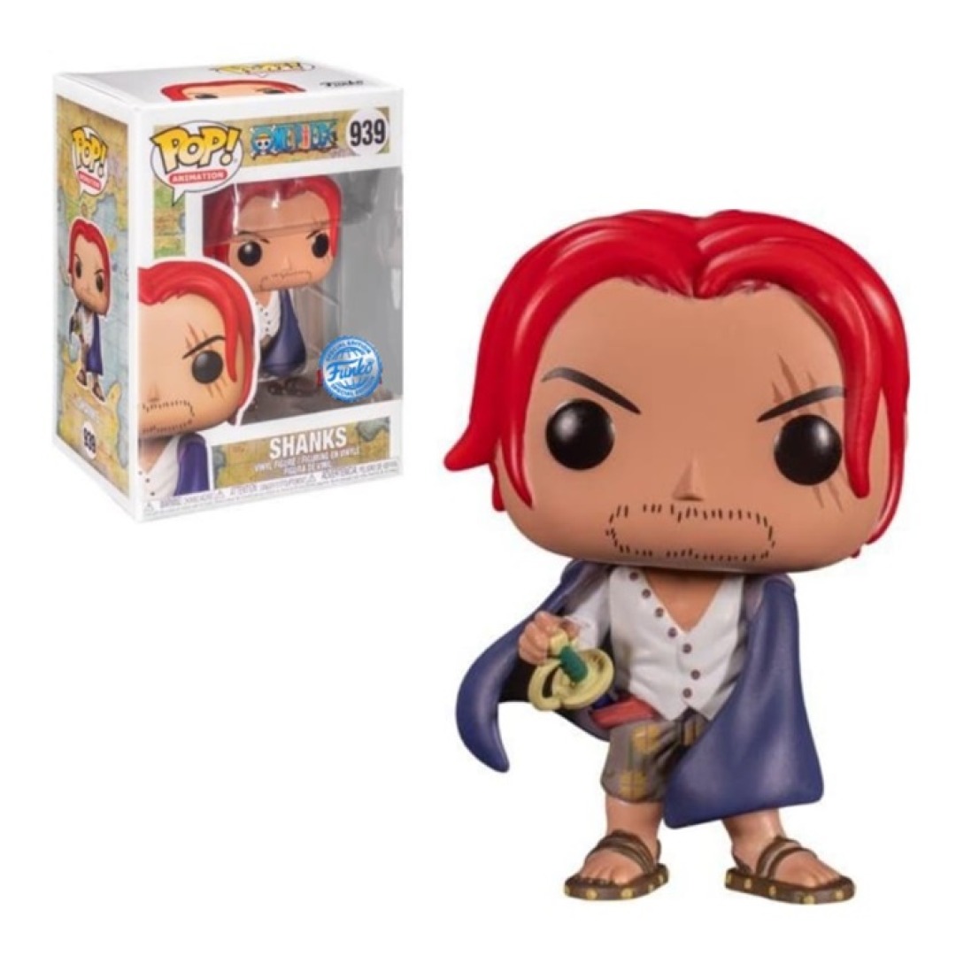 pos-889698556026-e469f09cd1425b632929919d8a925ce4.jpg Funko POP! One Piece N° 939 - Shanks - Image 1