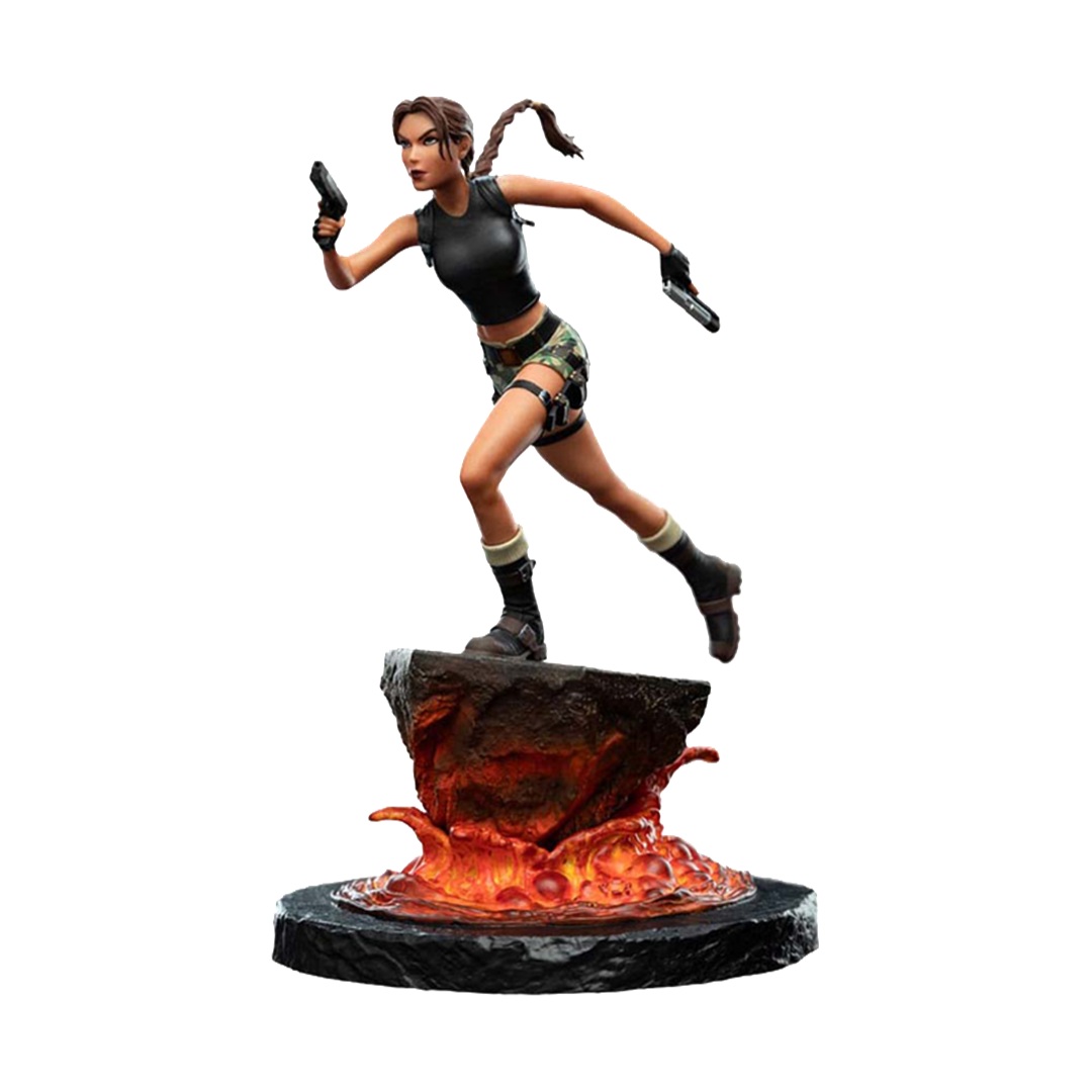 pos-9420024748374-290906bdd16fd08292d8991816fbd1cc.jpg Tomb Raider Lara Croft The Sanctuary of Flame Weta Statue - Image 1
