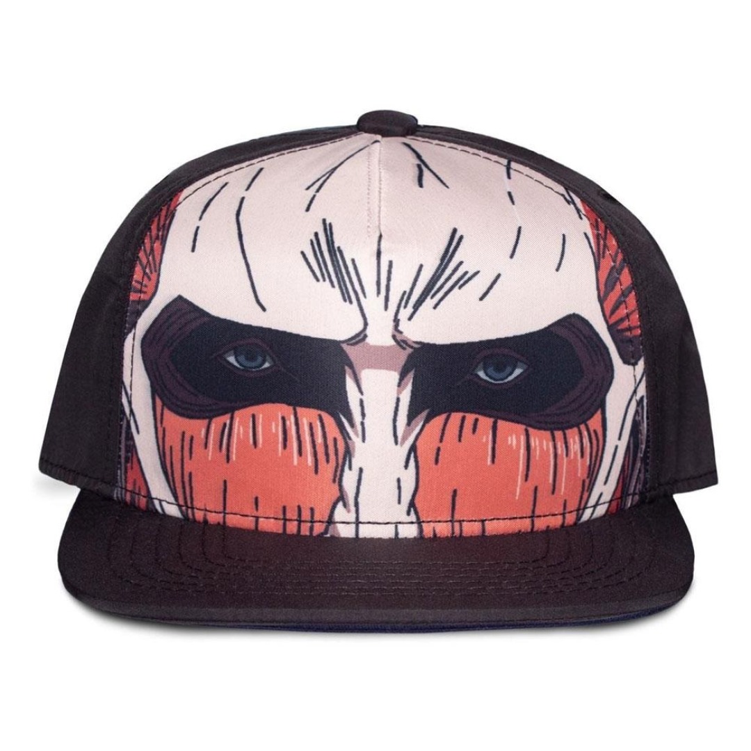 00e7fd763c29c3da385423076aa3c704.jpg Attack On Titan Men's Snapback Cap - Image 1