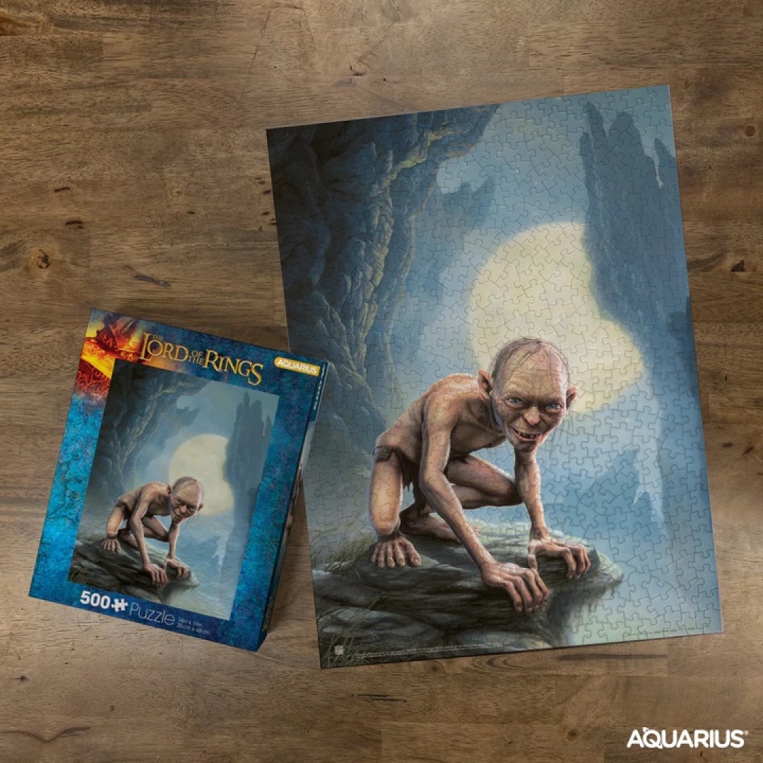 01486ea9f175c9fe68fb5666c43aeaa7-1.jpg The Lord Of The Rings Gollum Puzzle 500 Pieces - Image 1