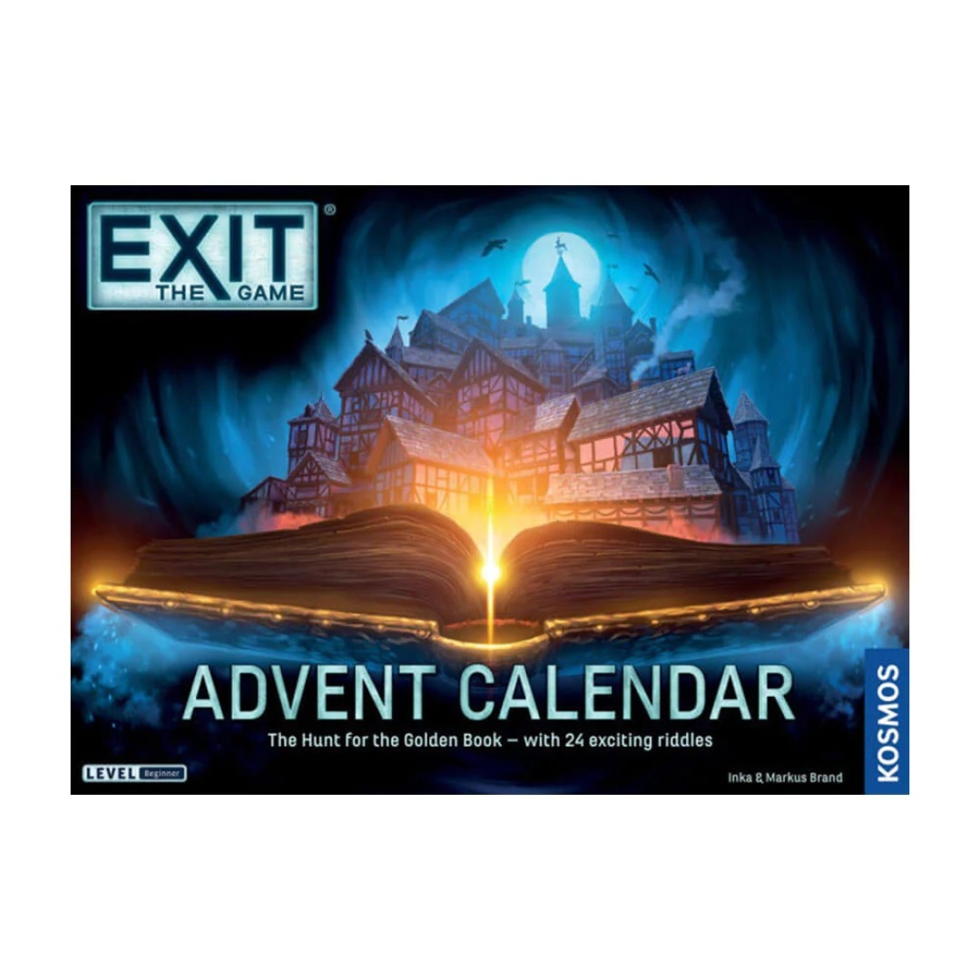 021c73192defd064059a99e95a5fba76.jpg Exit: Advent Calendar The Hunt For The Golden Book Board Game - Image 1