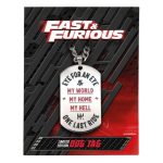 Fast & Furious Limited Edition Stainless Steel Dog Tag