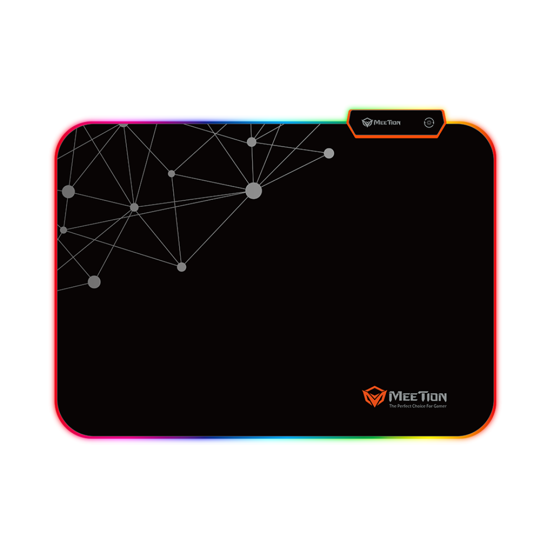 02ed083119297c4f614a93cb4672703b.png Meetion PD120 Rubber Led RGB Gaming Mouse Pad - Image 1