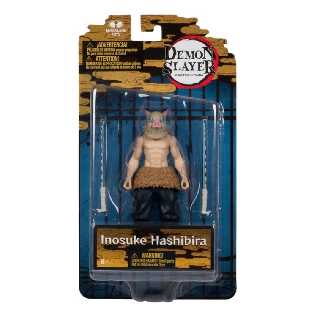 03be031d8f9e157a29b80403c6d09190-1.jpg Demon Slayer Inosuke Hashibara McFarlane Figure - Image 1