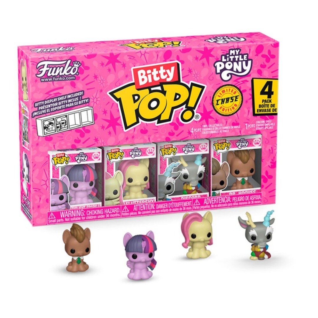 03c2de3cd296fdd48a6ab76365bcf8e8.jpg Funko Bitty POP! My Little Pony 4 Pack Twilight Sparkle with Chase - Image 1