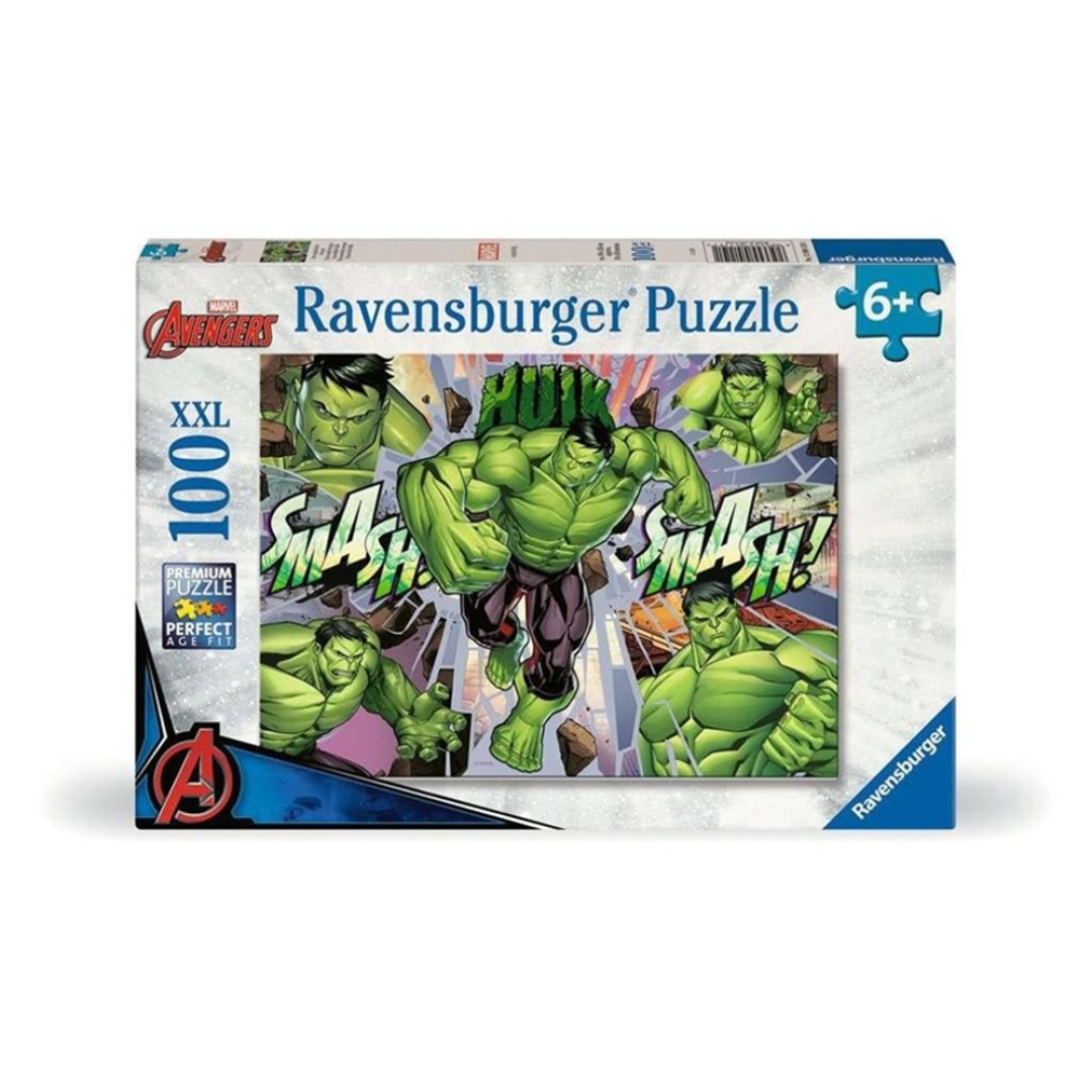04136362a5c637ebf78a9d219e21e076.jpg Marvel The Incredible Avenger Hulk Puzzle 100 Pieces XXL - Image 1