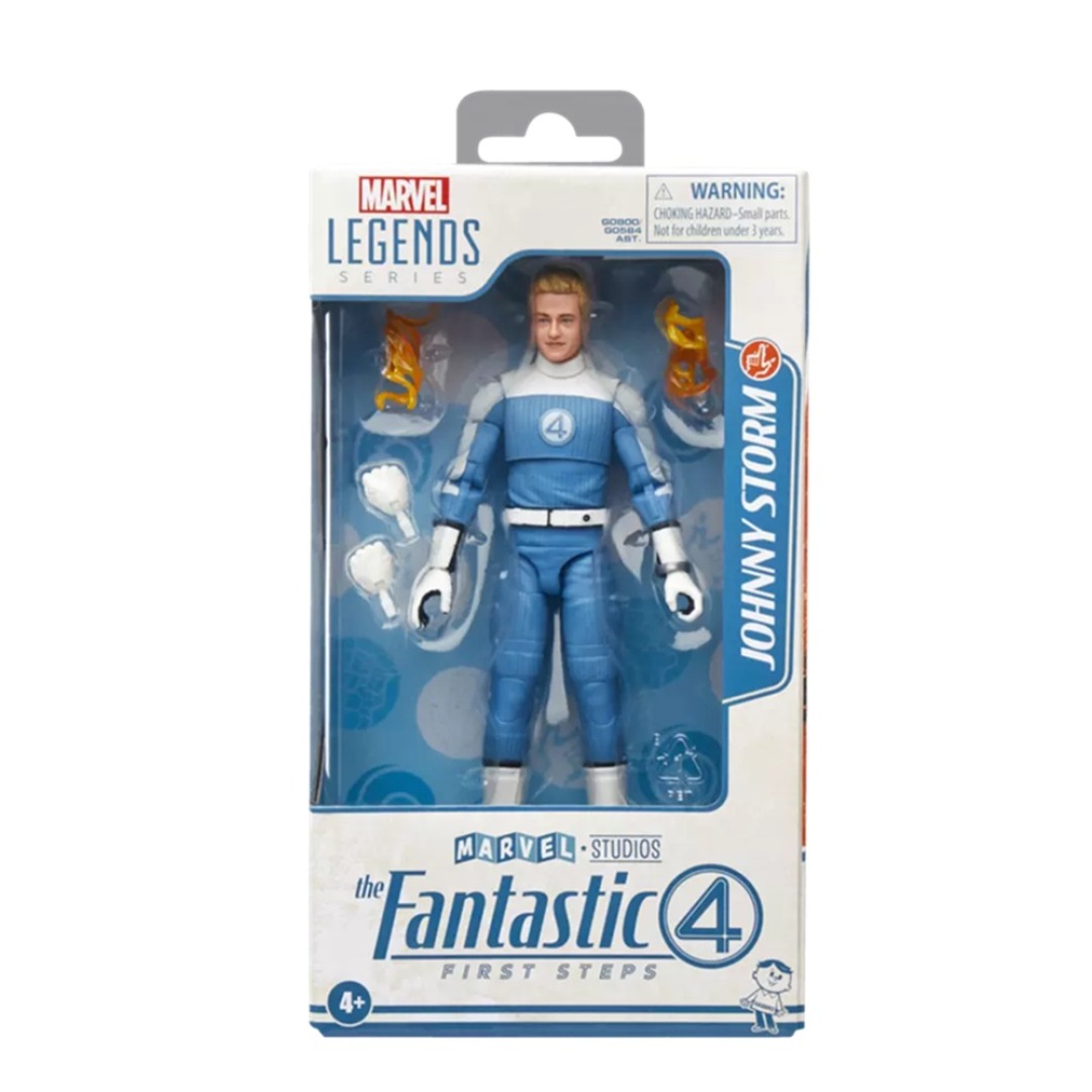 04b41e9576dbc2f99721aba2a457543b-1.jpg Marvel Fantastic 4 Johnny Storm Marvel Legends Hasbro Figure - Image 1