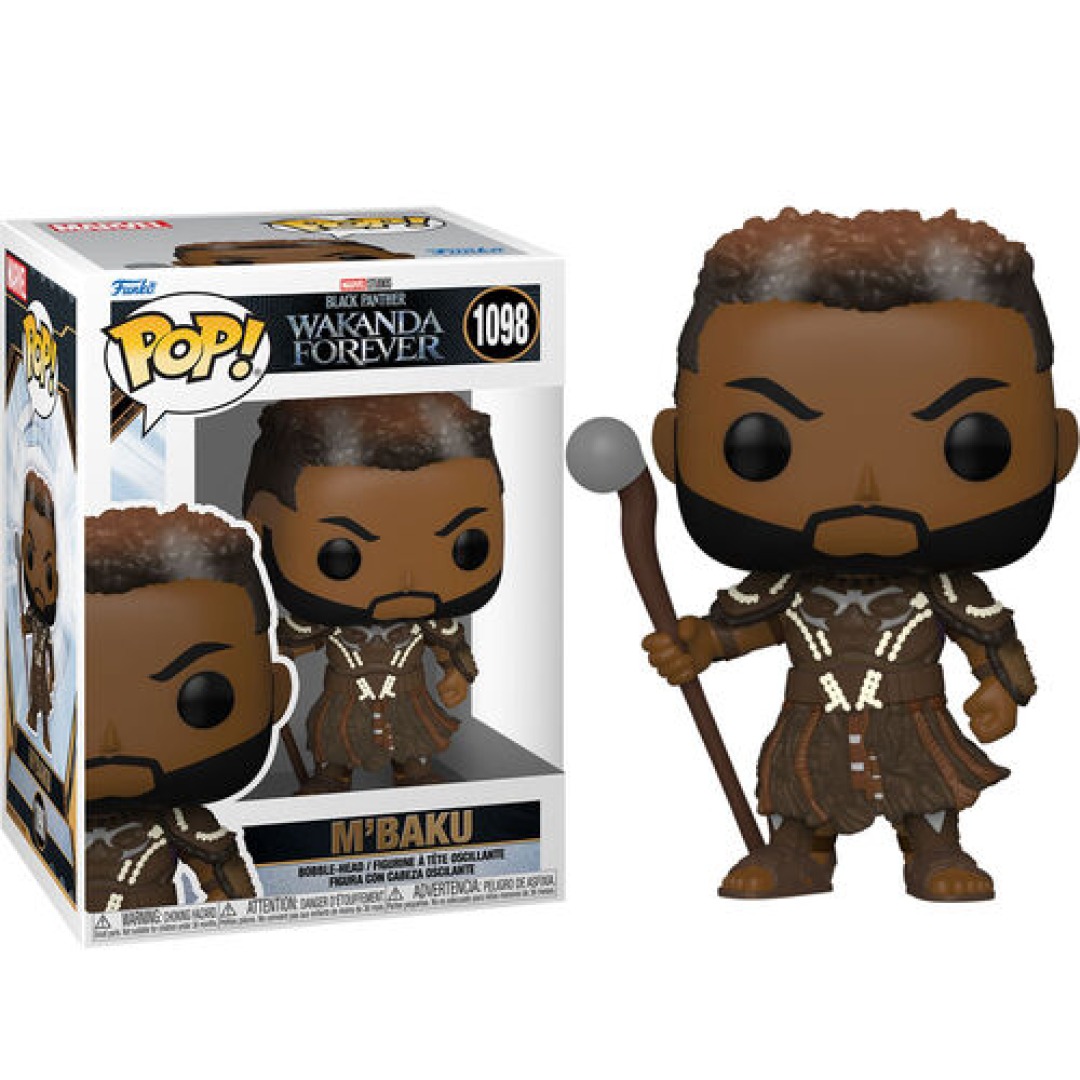04c39cd6a0718a8f8c66369a420460e6.jpg Funko POP! Marvel Black Panther Wakanda Forever N° 1098 - M'Baku - Image 1