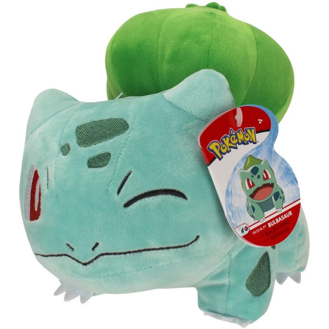 04d93ef8f8d9039652caa25268dc2f0c.jpg Pokemon Bulbasaur 8" Plush - Image 1