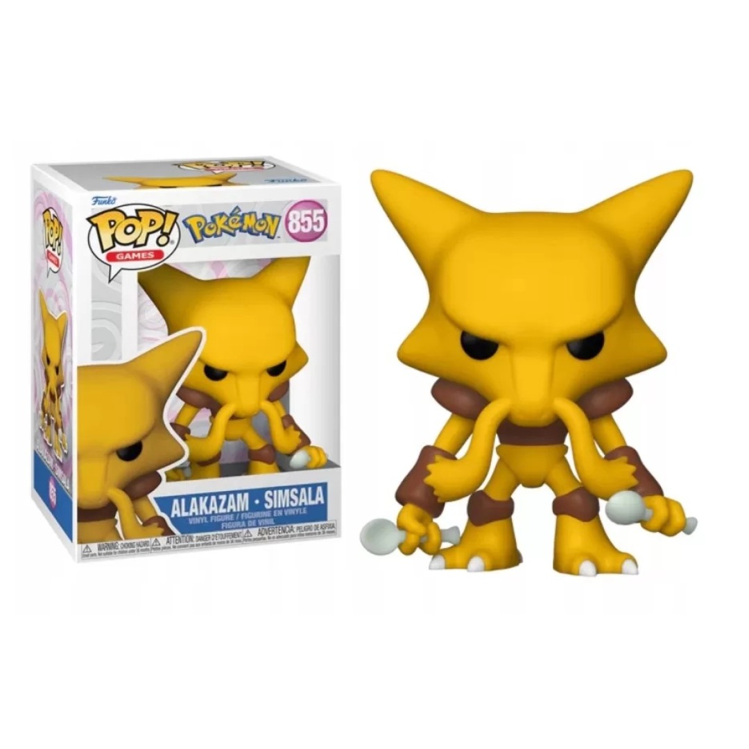 06a666f029b1b051686e4e1bb0692fe3.jpg Funko POP! Pokemon N° 855 - Alakazam - Image 1