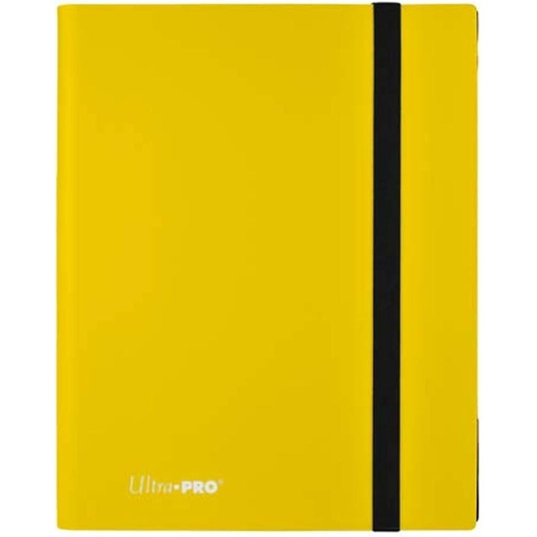 072e235d379480c0c64e7fa6331396e2-1.jpg Ultra Pro 9-Pocket PRO-Binder Eclipse Lemon Yellow - Image 1