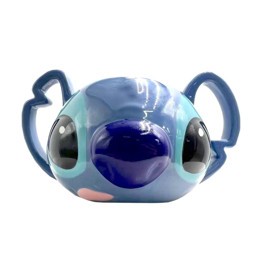 077573f922a7eb22ae43f3d36f92f350.jpg Disney Stitch Yummy 3D Mug - Image 1