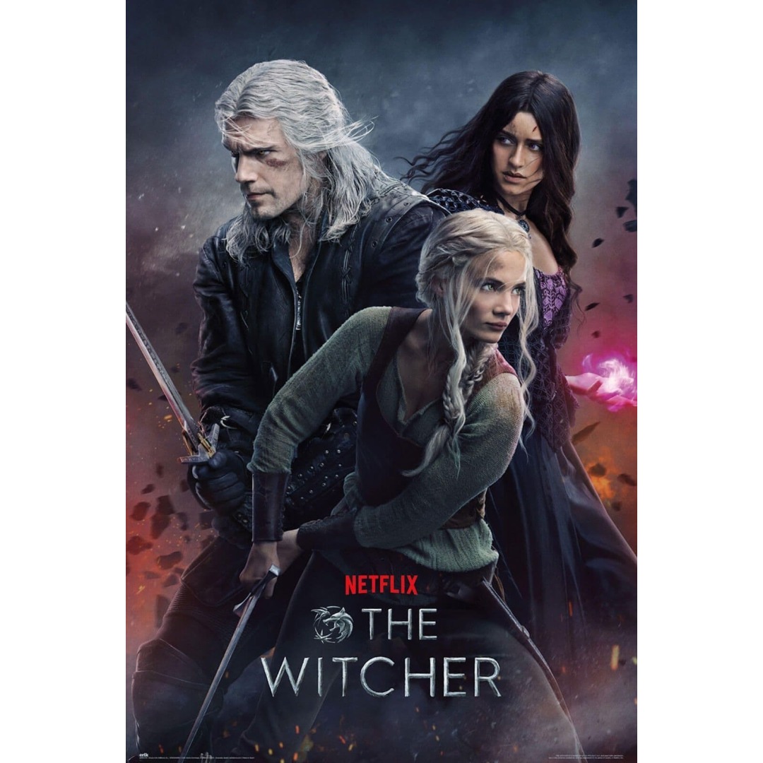 0787f243a79ece8cd09211db40ca2a6d.jpg The Witcher Season 3 Poster 61x91cm - Image 1