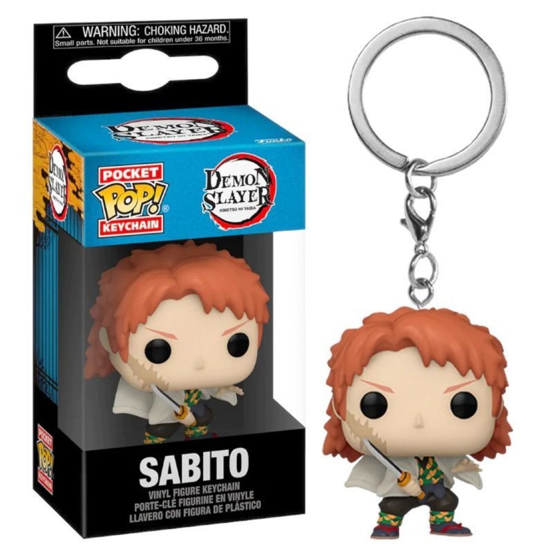080e4569142ec05bb758b6f39bb15485.jpg Pocket POP! Keychain Demon Slayer - Sabito - Image 1
