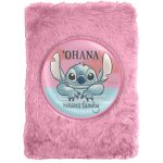 Disney Stitch Pink Fur A5 Notebook