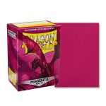 Dragon Shield Matte Magenta Standard Sleeves (100 Sleeves)