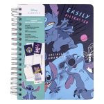 Disney Stitch Undated Weekly Planner Calendar, Dividers & Stickers