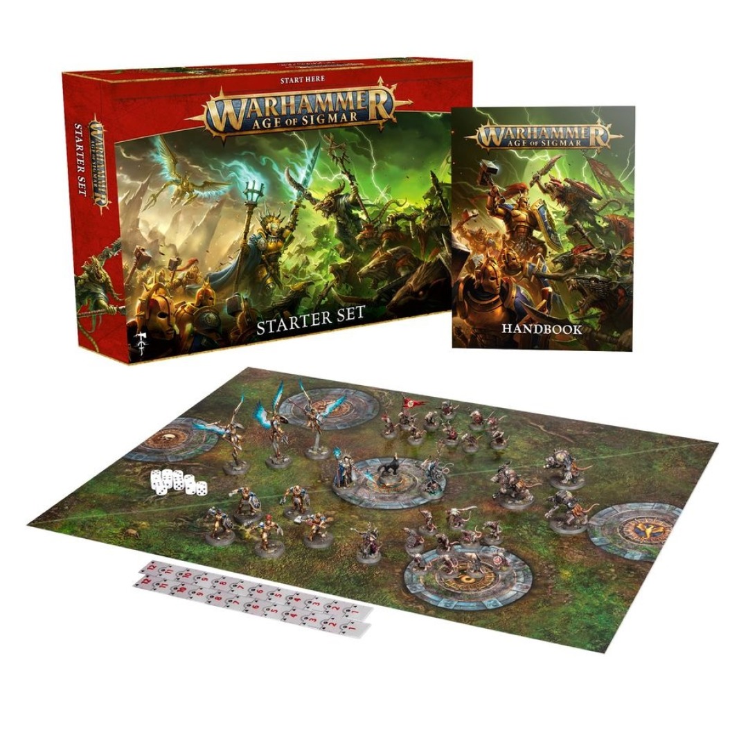 0ab5a8726e9281b8303d5b905cada9be-1.jpg Warhammer Age Of Sigmar Starter Set (80-19) - Image 1