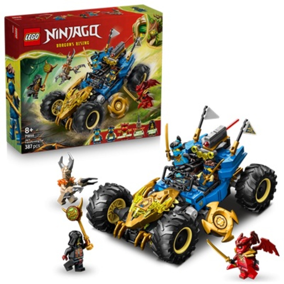 0b6d2d2b5605c20d412315c5783c0b9c.jpg LEGO Ninjago 71856 Jay's Transforming Car - Image 1