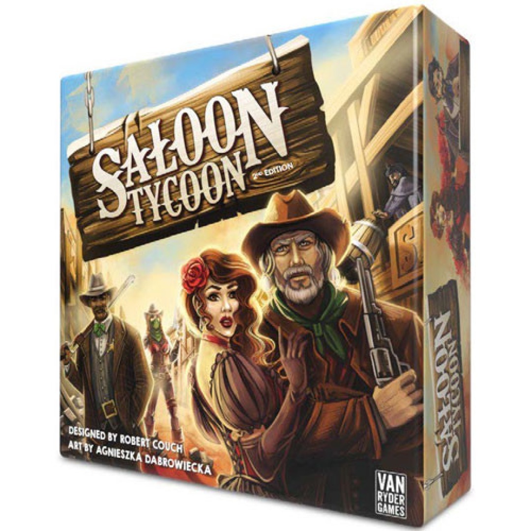 0c3e2537d1e2591c1660be93e9162204.jpg Saloon Tycoon 2nd Edition Board Game - Image 1