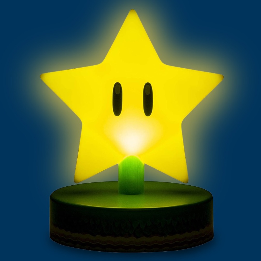 0d8efe9d1210c8699d5df80e69846ef3.jpg Super Mario Super Star Icon Light - Image 1