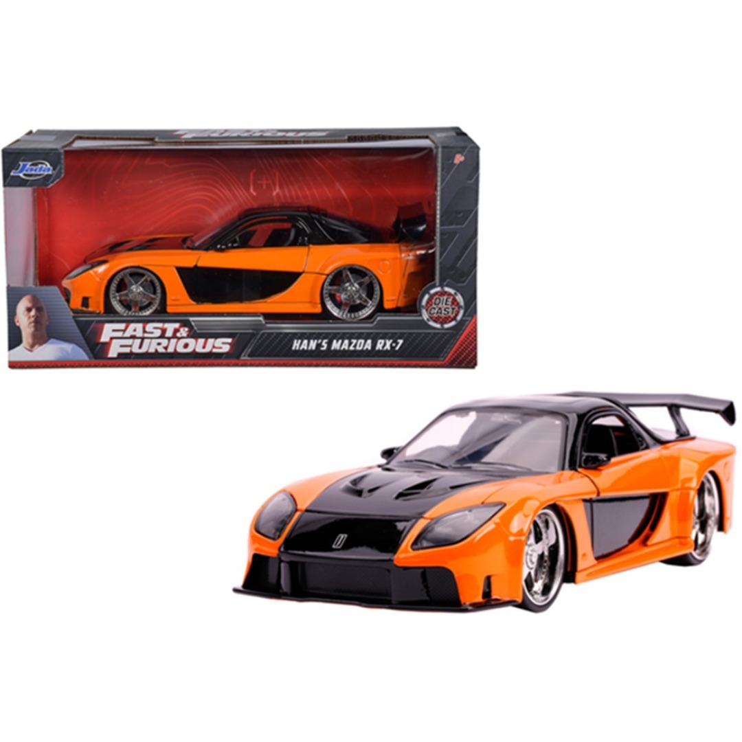 0de4657a586893f03b807f6515afa470.jpg Fast & Furious Han's Mazda RX-7 1:24 - Image 1
