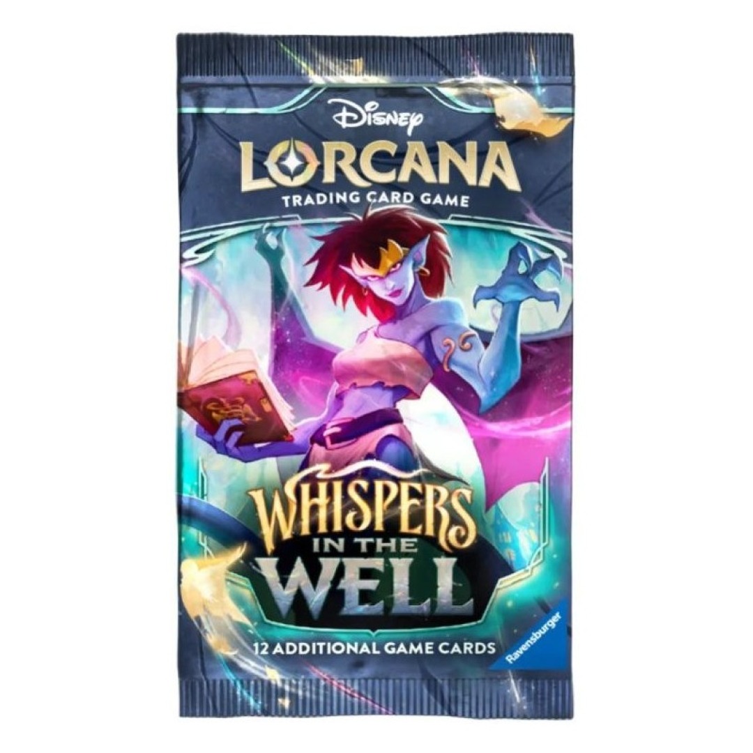 0e56e80099826fb10d07014bdb6db872.jpg Disney Lorcana TCG: Whispers In The Well Booster Pack - Image 1
