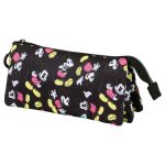 Disney Mickey Mouse Checkered Eco Triple Pencil Case