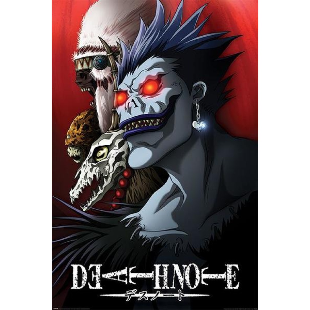 0f03854109f8bc31b93c24dba4e98e8a.jpg Death Note Shinigami Poster 61x91 cm - Image 1