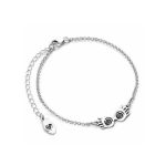 Harry Potter Luna Specs Sterling Silver Bracelet