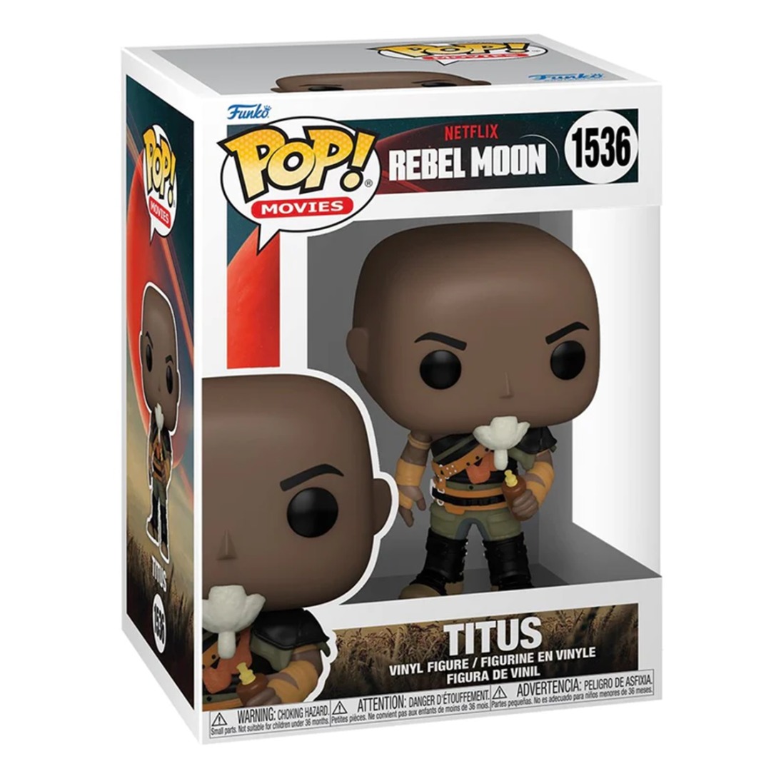 0f8a65b42d32de66fecb208547f80d74.jpg Funko POP! Rebel Moon N° 1536 - Titus - Image 1