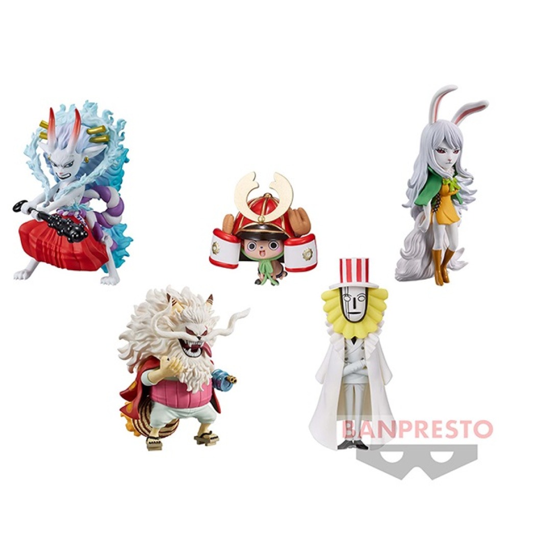 0fd53353e3762a0b9fcdfd4e38bef079-1.jpg One Piece WCF Wanokuni Onigashima 7 Banpresto Figure - Image 1