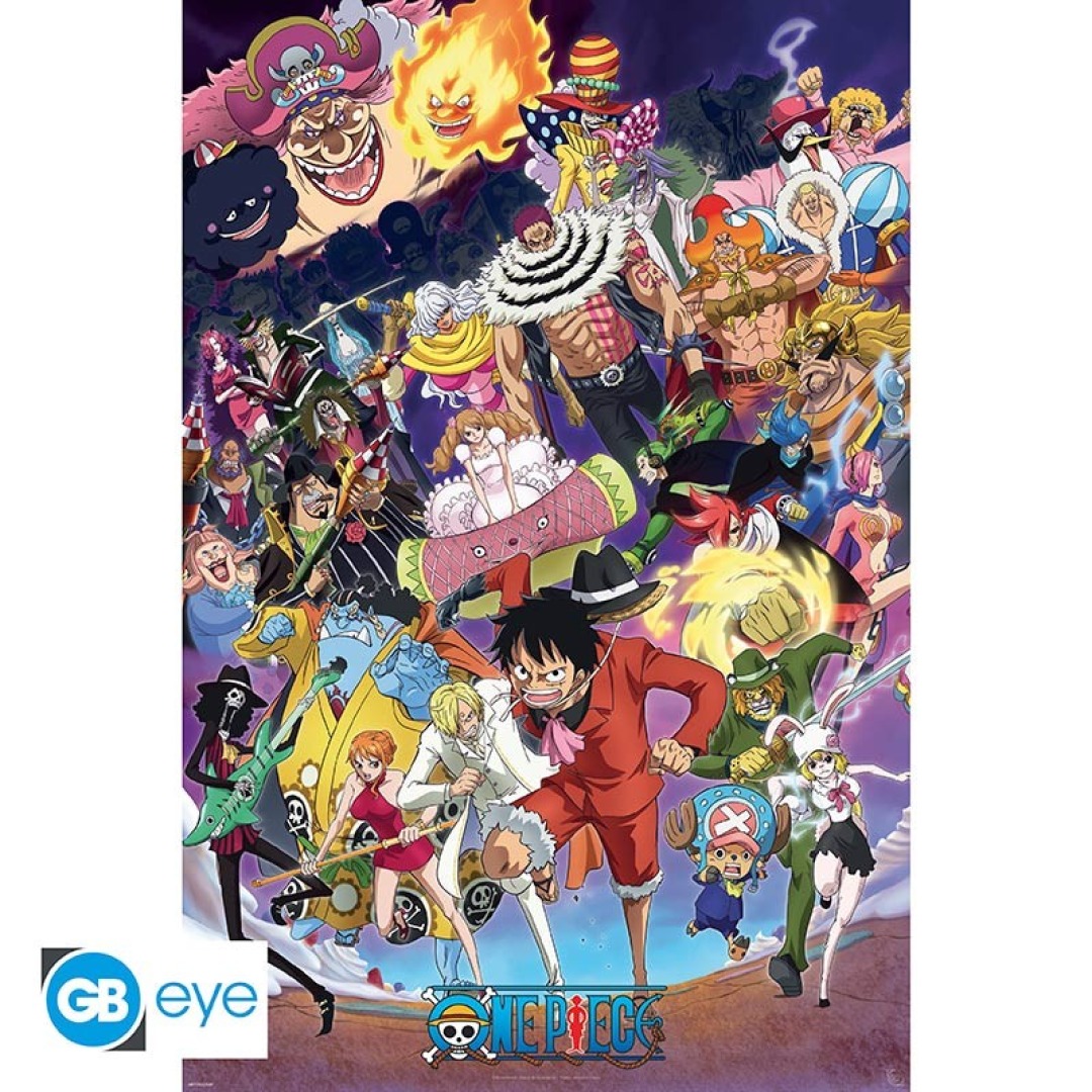 0fff1f4afe7d794c72b2bc48cca6a330-1.jpg One Piece Big Mom Saga Poster 91x61cm - Image 1