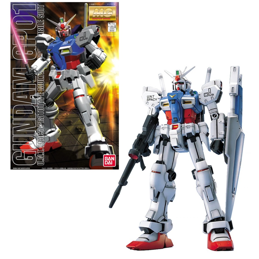 1019b32178297b68a5dc41acedcbb44e.jpg Gundam GP01 MG 1/100 Bandai Model Kit - Image 1