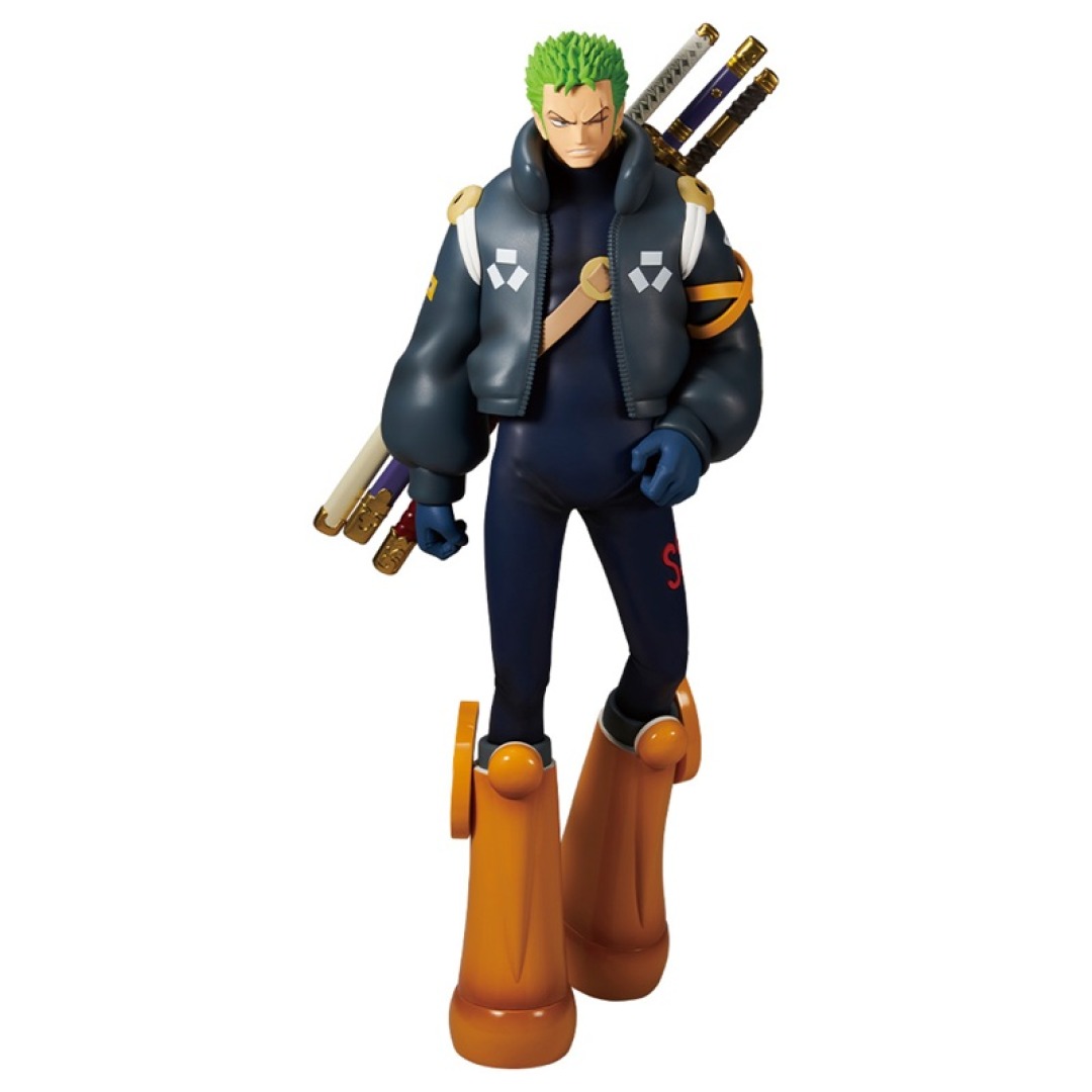 105127790662a9bda151b0ef07a63c35.jpg One Piece Roronoa Zoro Future Island Egghead Ichiban Kuji Bandai Figure - Image 1