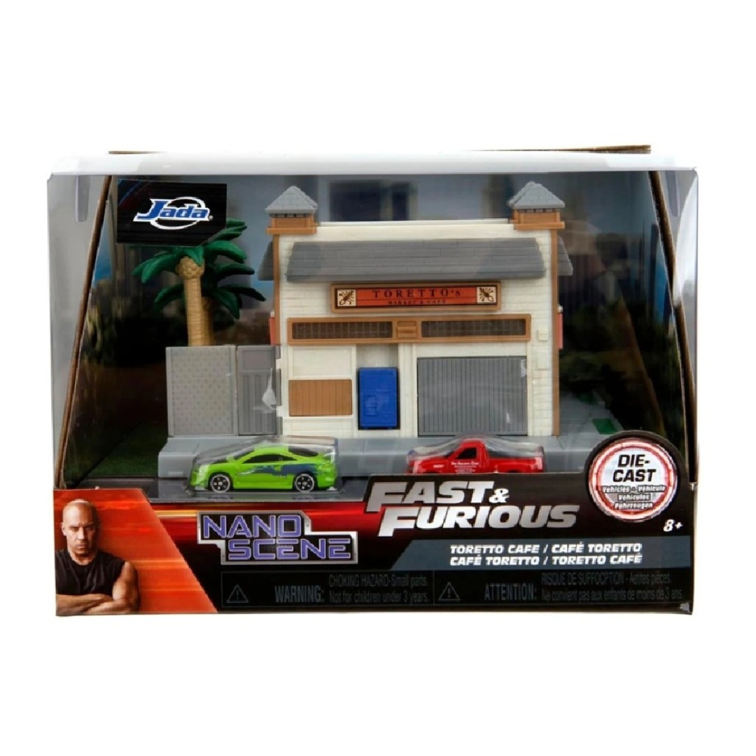 10ecc9017a890cebf96836374740adb8.jpg Fast & Furious Toretto's Café NanoScene - Image 1
