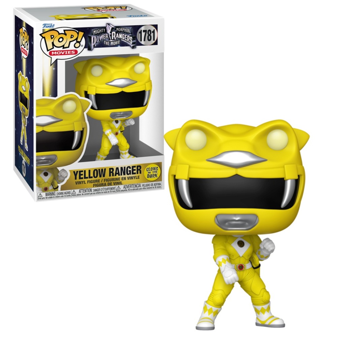 11145a68e96ff77b5f5af5f3ccb985be.jpg Funko POP! Power Rangers Mighty Morphin N° 1781 - Yellow Ranger - Image 1