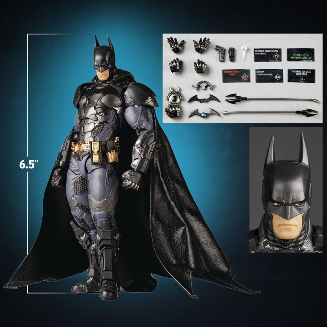 1198e36e1a2537c157bba84d4eb9f682.jpg DC Batman: Arkham Knight Kaiyodo Figure - Image 1