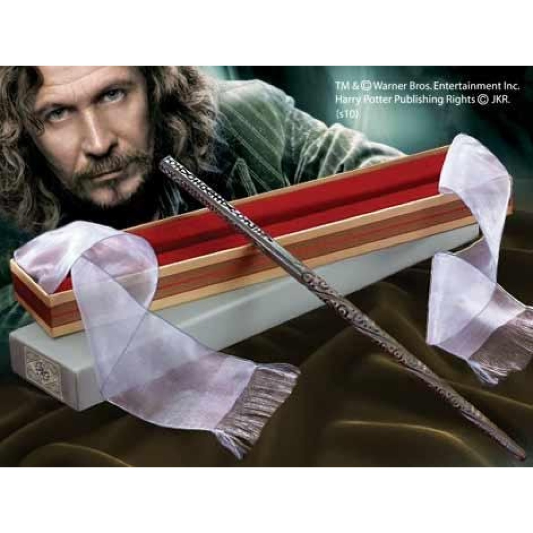 11da7238390801f711d8a8c83898fd92.jpg Harry Potter Sirius Black Wand in Ollivander Box Noble Collection - Image 1